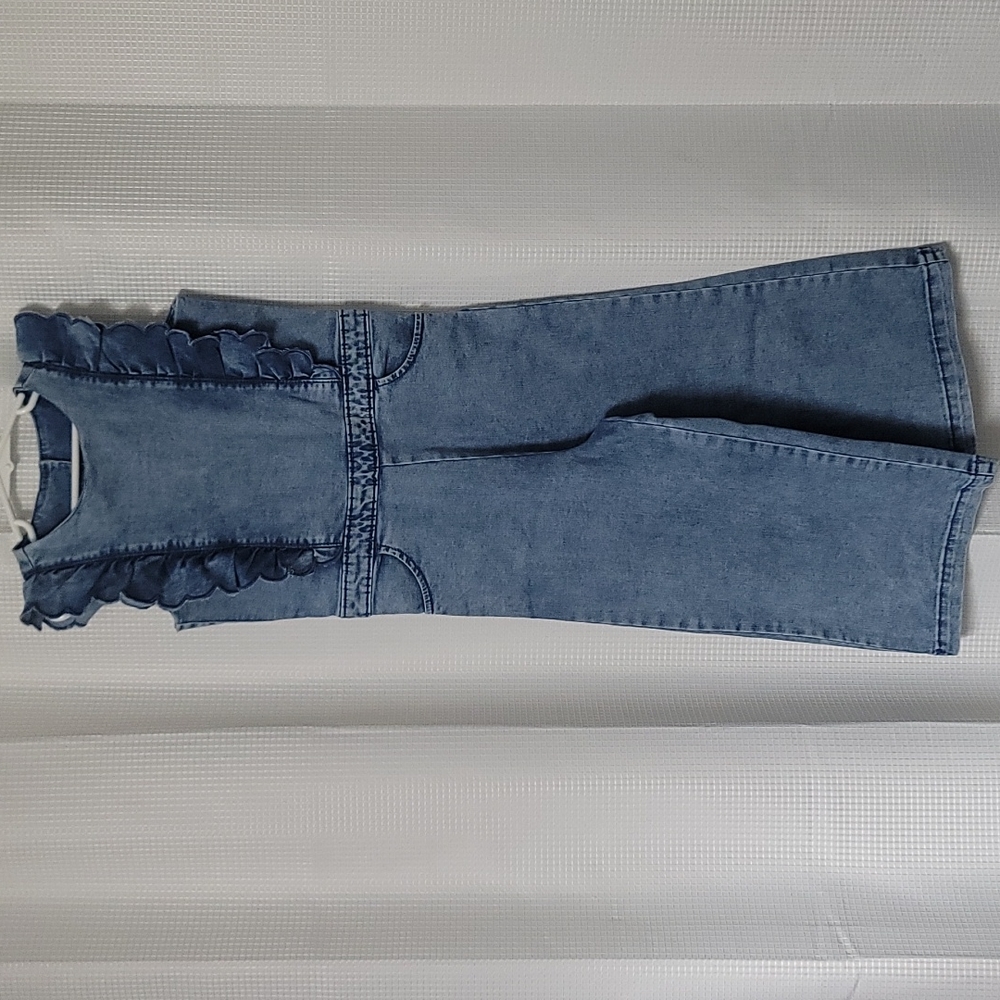 Janie & jack Denim Romper